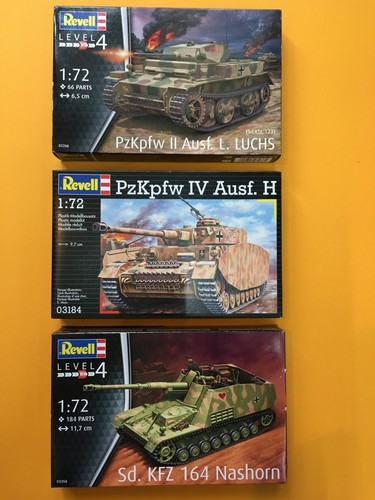 Revell panzer konvolut - konvolut, 3
