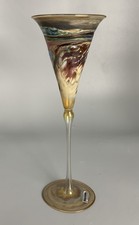 Kunstglas Vase Kelchvase; R