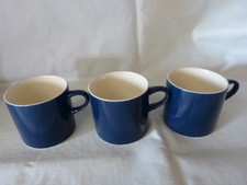 3 Melitta Stockholm Kobalt blau Kaffeetassen