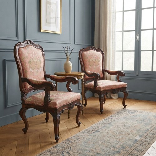 Antike sessel louis philippe - sessel,