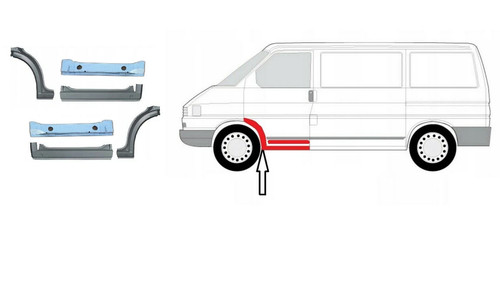 Volkswagen radlauf einsteig - volkswagen,
