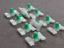 10 X ZIERLEISTEN BEFESTIGUNG CLIPS SEITENLEISTEN KLAMMER FÜR BMW SERIE 3 E36 E46