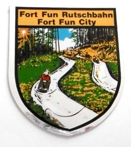 Souvenir aufkleber fort - fort, fun