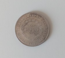 Brasilien Brazil 2000 Reis 1863