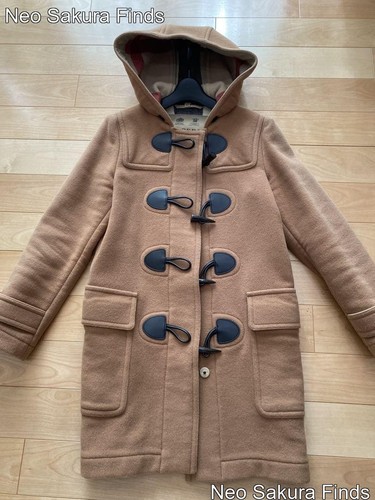 Burberry woll dufflecoat - burberry, 38
