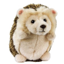 Kuscheltier Igel sitzend braun