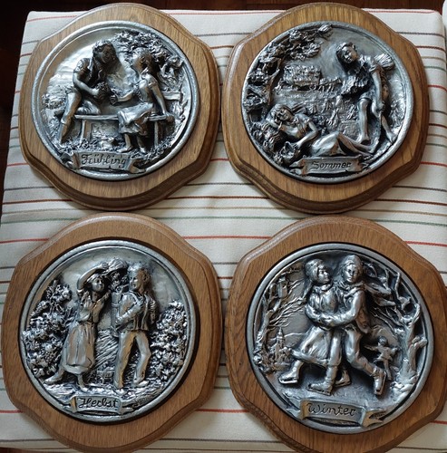 Wandbilder zinn jahreszeiten - wandbilder, 4
