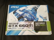 MSI Nvidia GTX 660 Ti OC-Edition 2 GB GDDR5 mit Wasserkühler - inkl. OVP