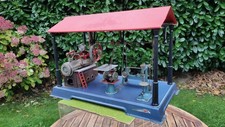 WILESCO Werkstatt D141 Dampfmaschine MASCHINENPARK --ohne Brennerschieber--