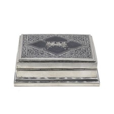 Silberdose Tabakdose in Tula