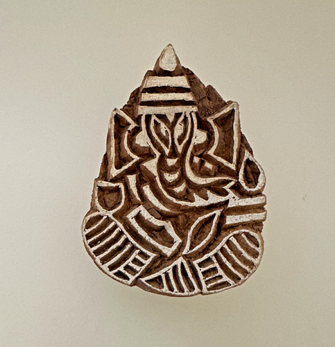 Indischer textilstempel lord - textilstempel,