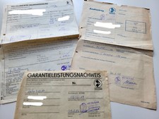 3x KFZ Kaufvertrag VEB IFA