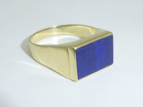 585 gold ring 14k gelbgold - 585,