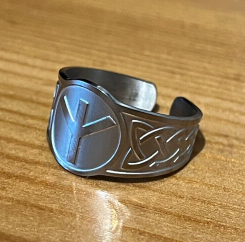 Ring algiz rune - ring, odin