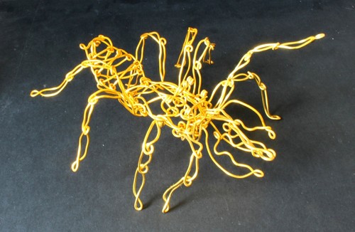 Deko drahtfigur spinne spider - deko,