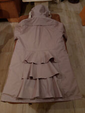 Toller Mantel Kurzmantel Jacke "BPC Collection" Gr.40 beige Kapuze Schößchen NEU