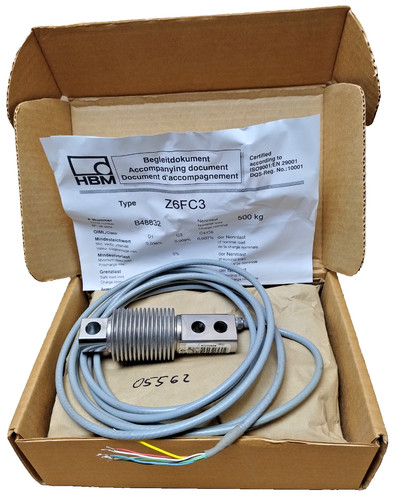 Hbm z6fc3 500 wägezelle - z6fc3, kg