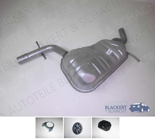 Auspuff mitteltopf - auspuff,