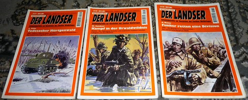 3 landser hefte gebraucht - 3,