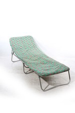 alte Campingliege Klappliege Camping Gartenliege klappbar Feldbett Zelten