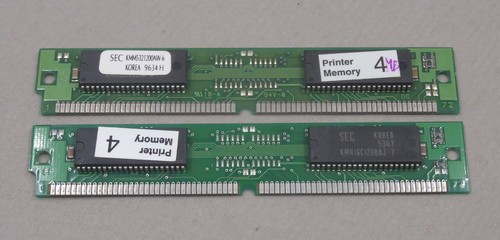 8mb pin simm ps 2 - (2x4mb), 72-pin