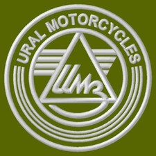 Ural khaki Russische Motorrad