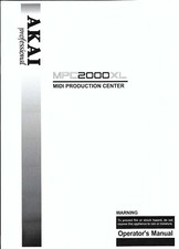 Akai  Bedienungsanleitung user manual operator´s manual für MPC 2000 XL Copy