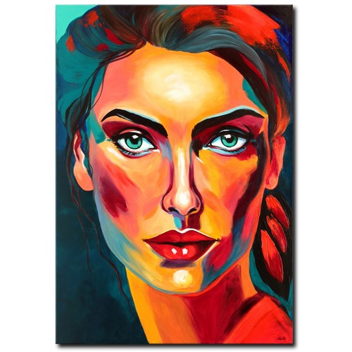 Acryl bild gemälde - acryl, modern