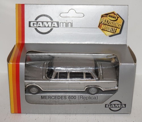 Gama mercedes benz 600 - 600, silber