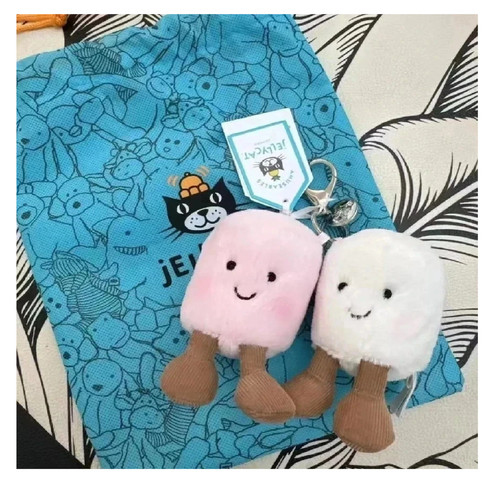Amuseable marshmallow pair - marshmallow,