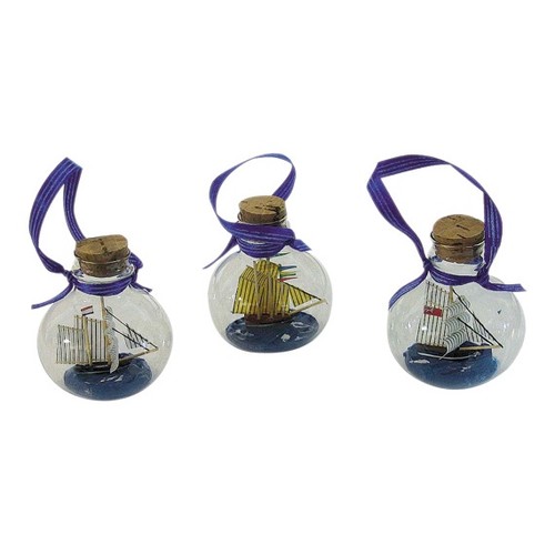 Flaschenschiff set - -,