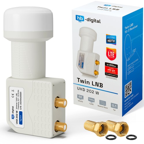 Twin sat lnb 1db - sat, 0,1db