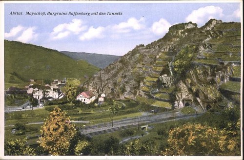 Mayschoss burgruine saffenburg - burgruine,