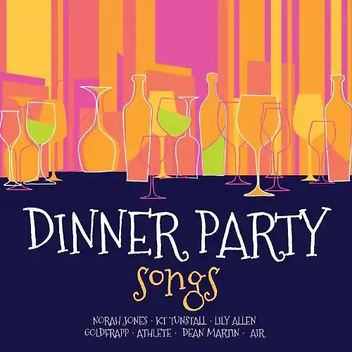 Various dinner party songs - -,