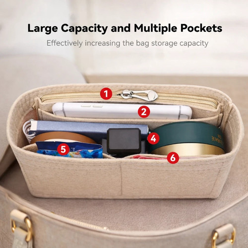 Filz tasche organizer einsatz - filz,