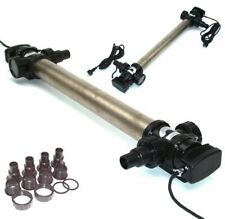 Edelstahl UVC Lichtfilter 55W