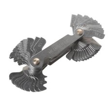 55 Whitworth & 60 Metrisches Gewinde Pitchlehre Checker Mess