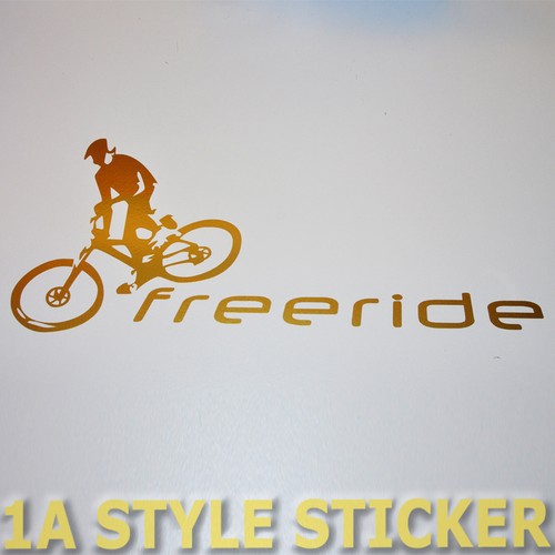 Mtb aufkleber freeride sticker - mtb,