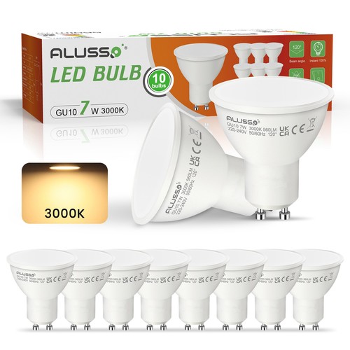 10x gu10 led spot - gu10,