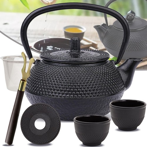 Asia gusseisen teekannen set - gusseisen,