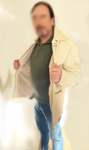 Italienische echt lederjacke - italienische,