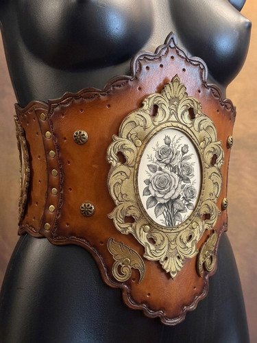 Steampunk korsett gothic - korsett,