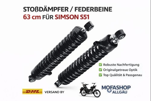 Federbeine stossdämpfer set - federbeine,