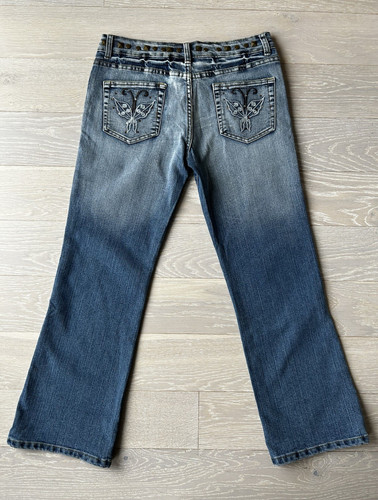 Onad damen jeans - bootcut, blau