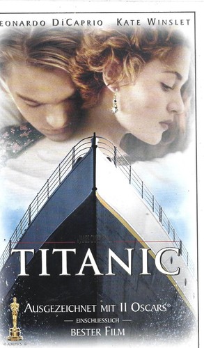 Titanic vhs 188 - titanic, vhs,