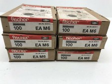 600 Stück (6 Pakete) Fischer Einschlaganker EA M6 Schlaganker Dübel 60811