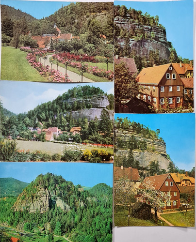 Ddr postkarten lot oybin - ddr, 5