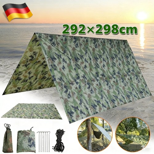 Tarp zelt plane - tarp, 3x3m
