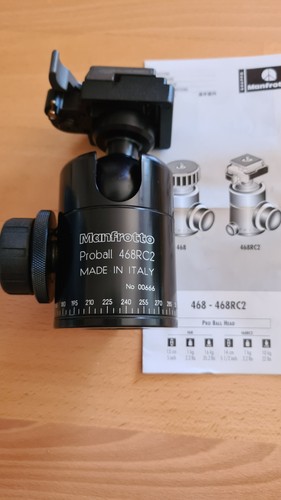 Stativ kugelkopf manfrotto - stativ/kugelkopf,