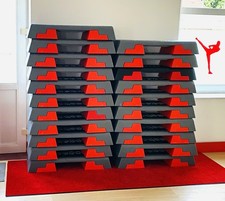 14 Reebok Steps / Grau - Rot - Schwarz / Gebraucht / Sehr Stabil / Guter Zustand